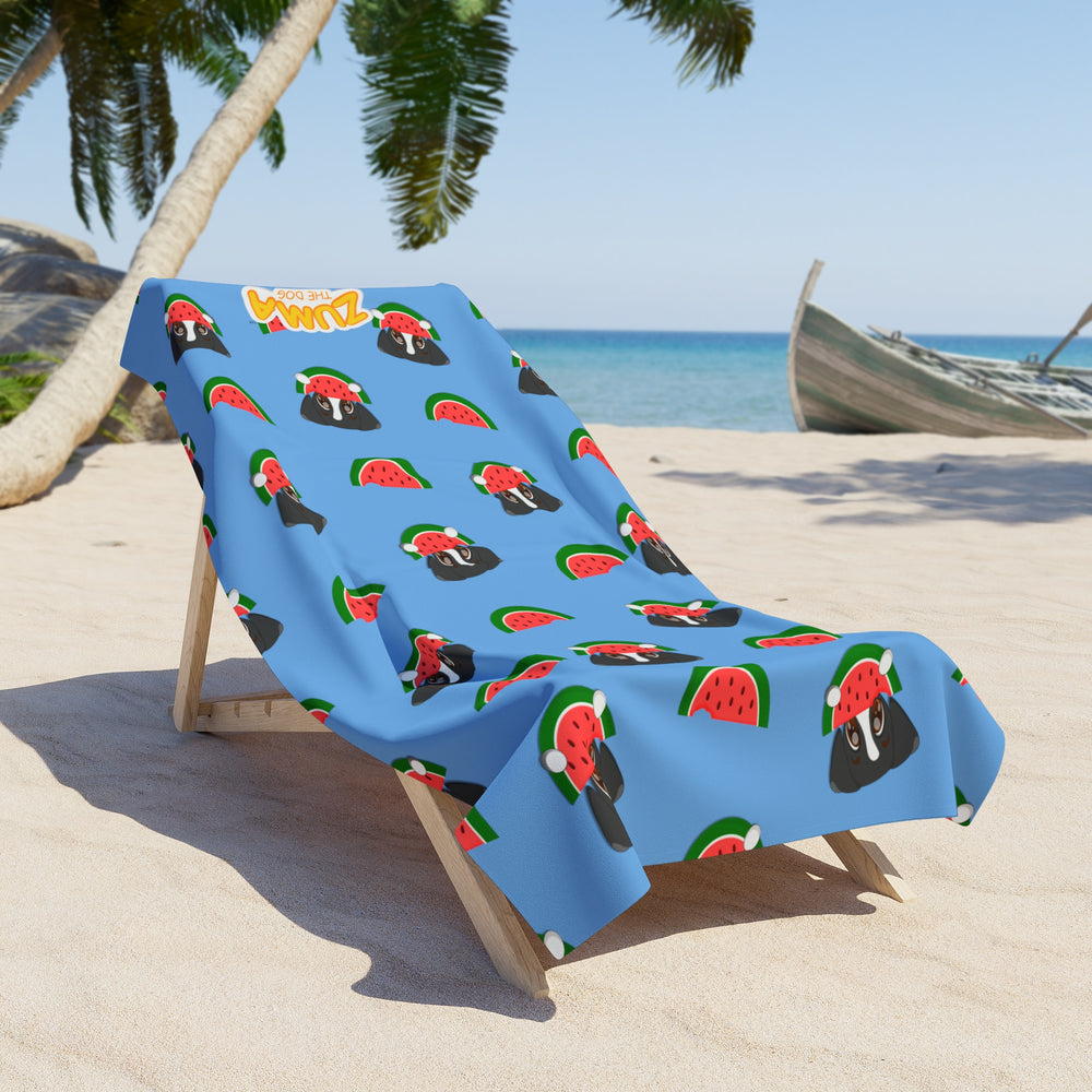 Beach Towel - Blue Watermelon
