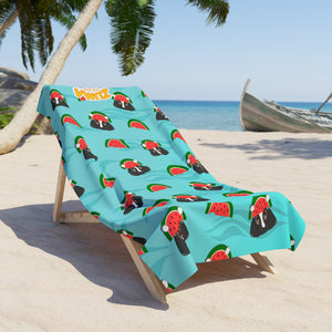 Beach Towel - Watermelon Water