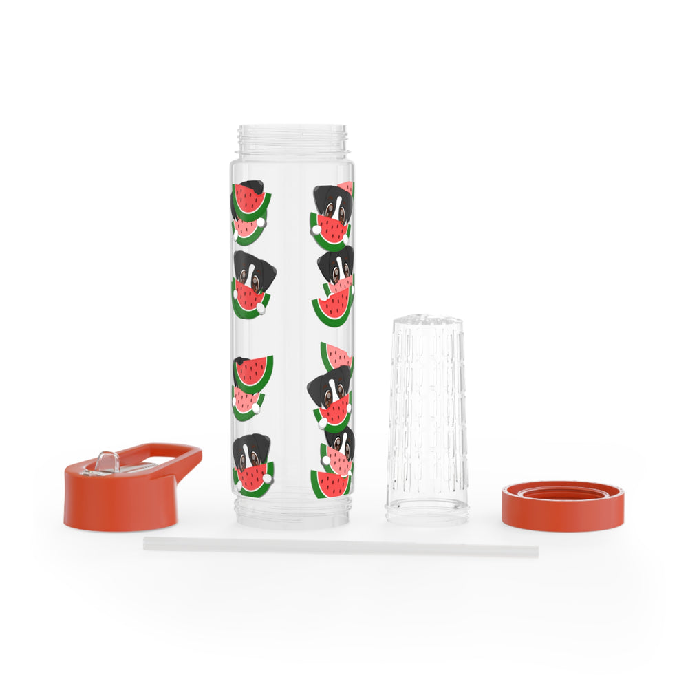 Infuser Water Bottle - Allover Watermelon Print