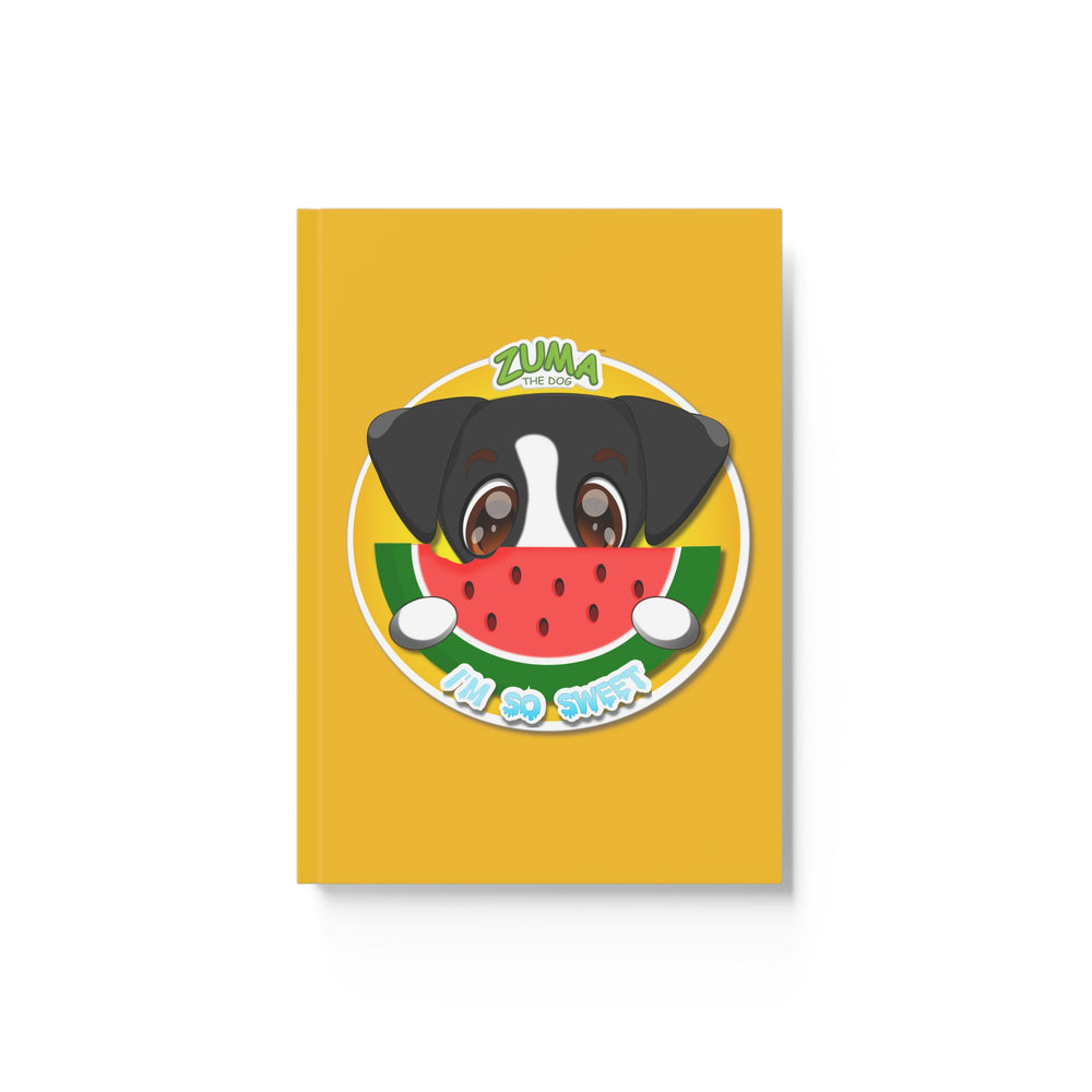 
            
                Load image into Gallery viewer, Hard Backed Journal - Watermelon Logo (Yellow)
            
        