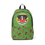Unisex Fabric Backpack - Watermelon Logo (Green)