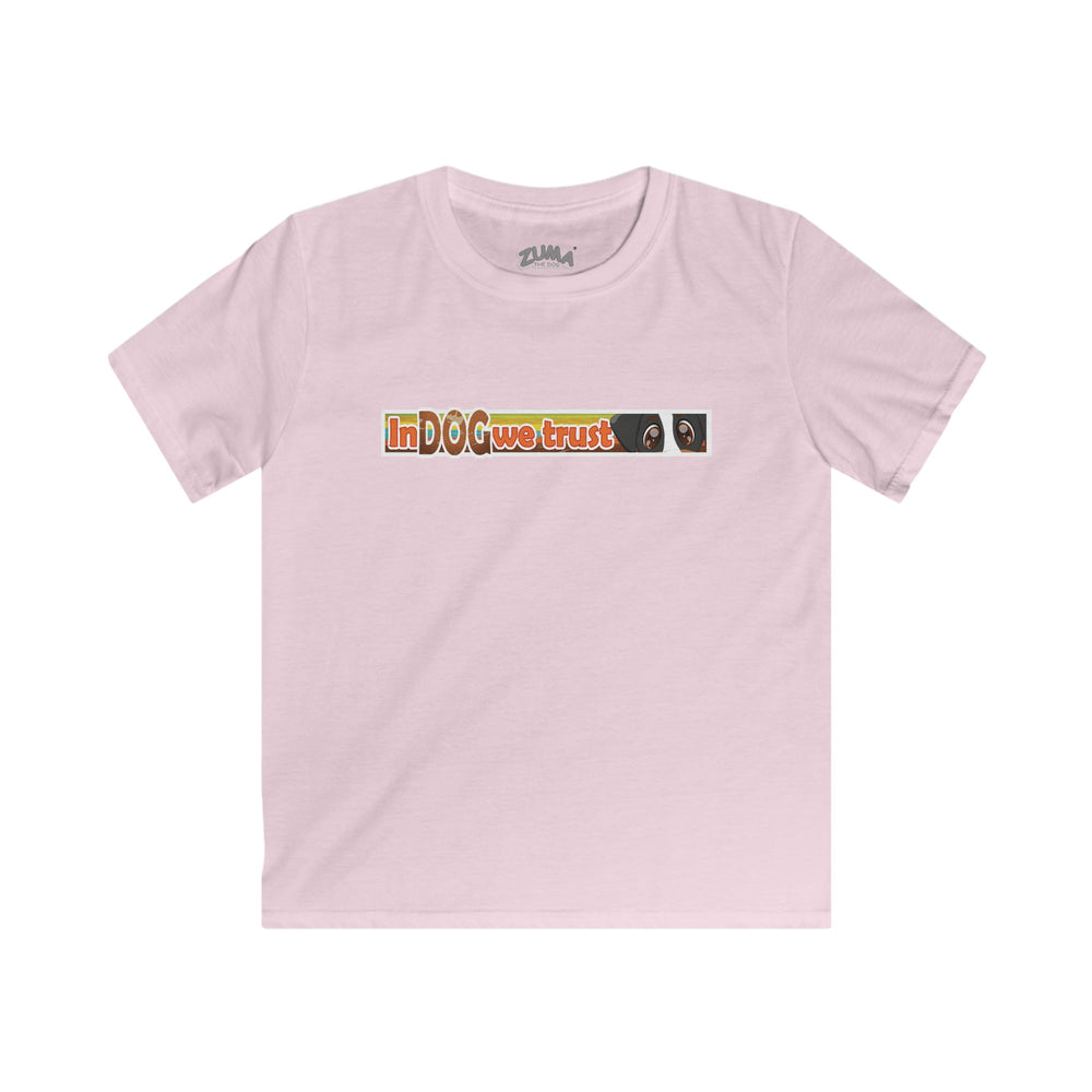 In Dog We Trust - Kids Softstyle Tee