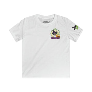 
            
                Load image into Gallery viewer, Trick or Treat Logo T-shirt
            
        