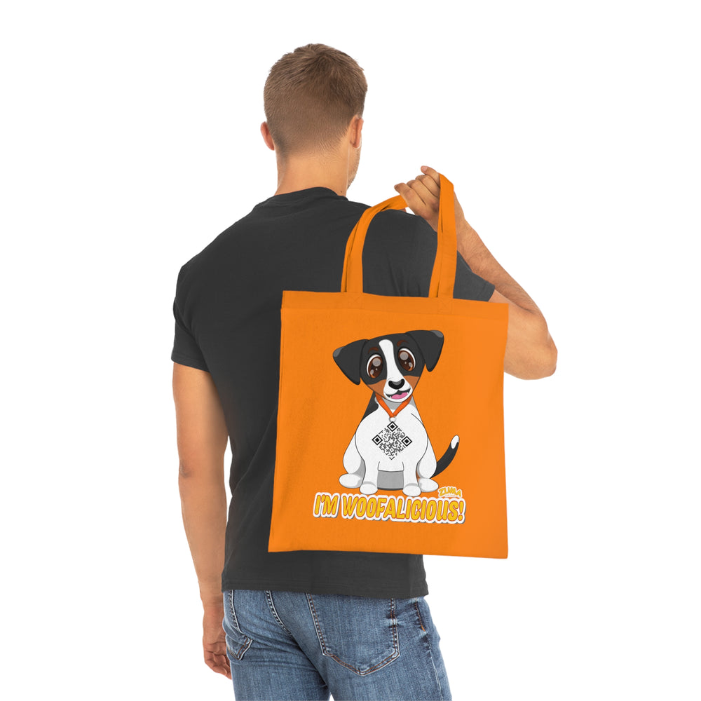 Zuma the Dog Cotton Tote - Woofalicious AR Gaming Experience Bag