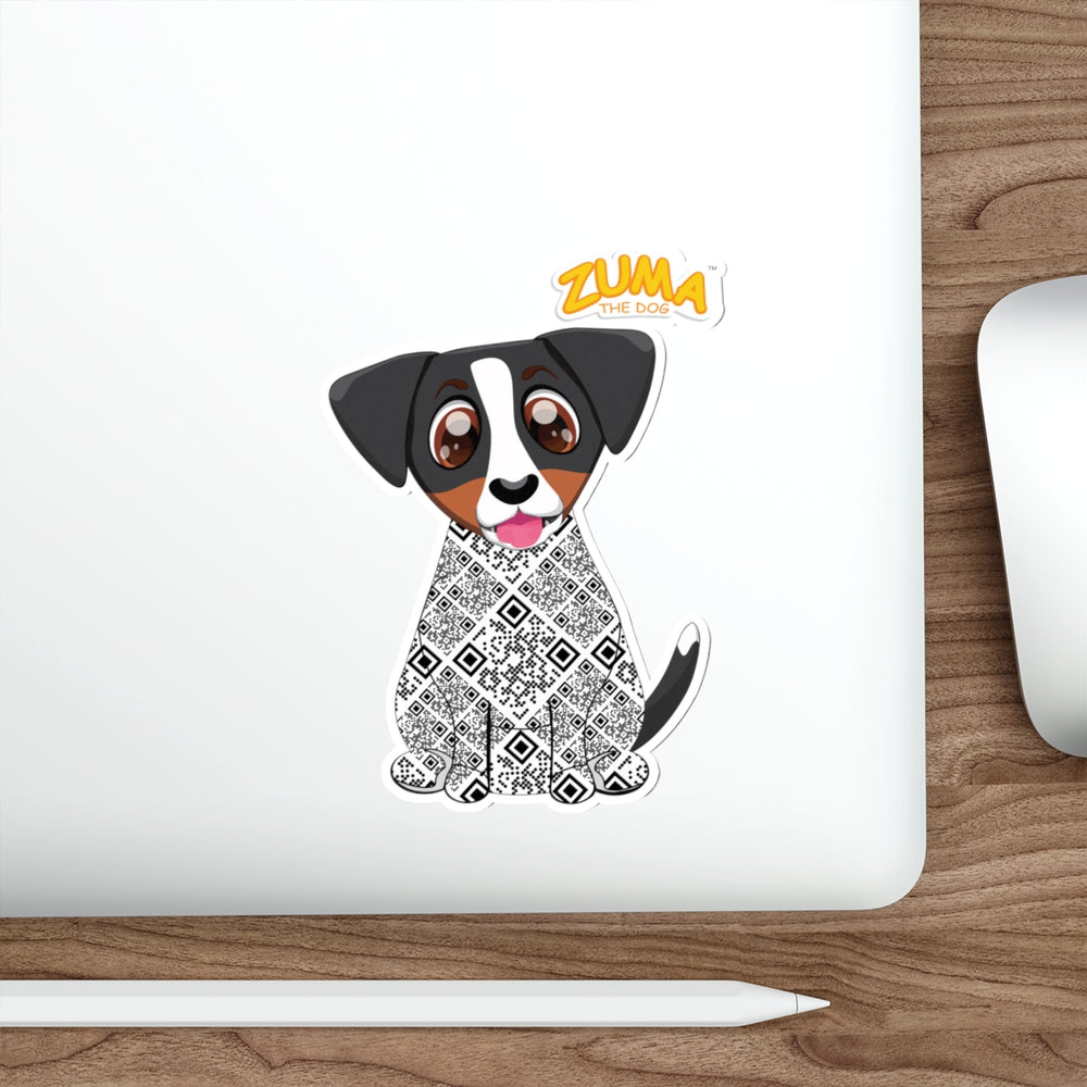 Zuma the Dog AR Gaming Sticker