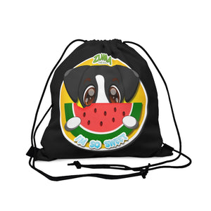 
            
                Load image into Gallery viewer, Outdoor Drawstring Bag - Watermelon Logo (Black)
            
        