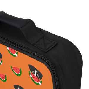 Lunch Bag - Allover Watermelon Print (Orange)