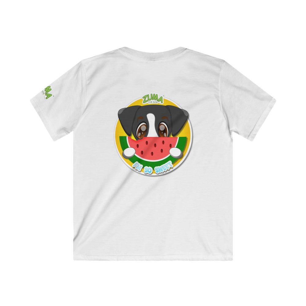 Kids Softstyle Tee Watermelon Back Logo
