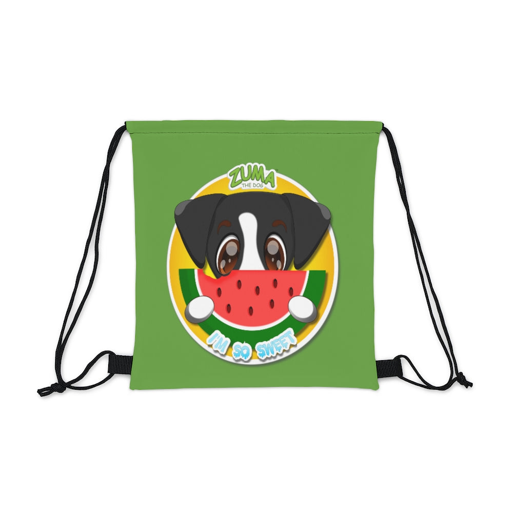 
            
                Load image into Gallery viewer, Outdoor Drawstring Bag - Watermelon Logo (Green)
            
        