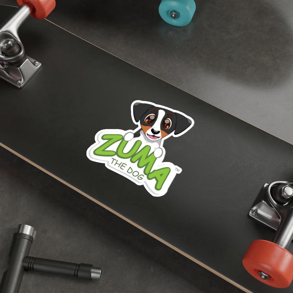 Die-Cut Stickers - Zuma the Dog Green Logo