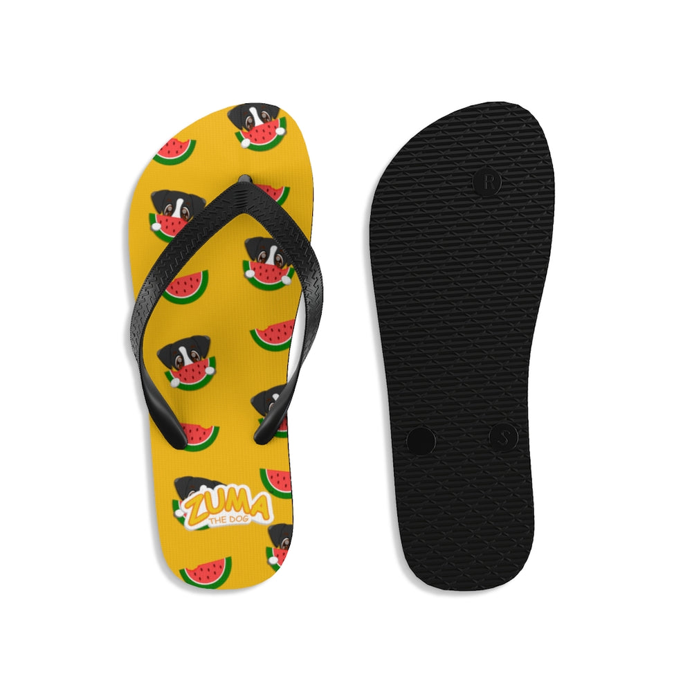 
            
                Load image into Gallery viewer, Unisex Flip-Flops - Yellow Watermelon
            
        