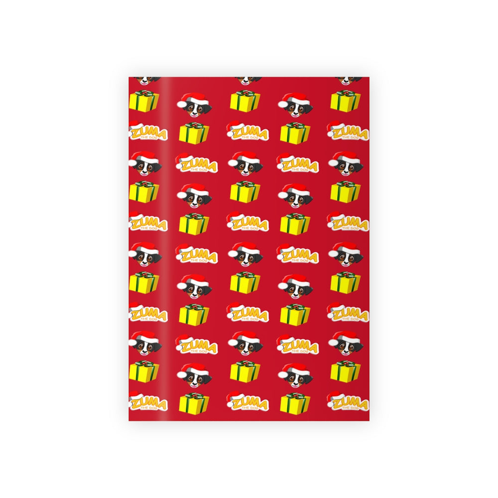 
            
                Load image into Gallery viewer, Christmas Gift Wrapping Paper, 1pc Allover Print - Red
            
        