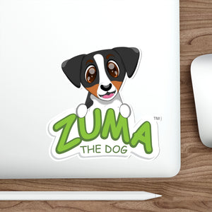 Die-Cut Stickers - Zuma the Dog Green Logo
