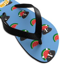 
            
                Load image into Gallery viewer, Unisex Flip-Flops - Blue Watermelon
            
        