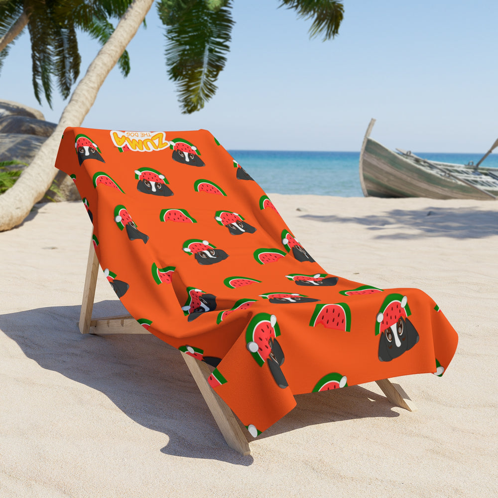 Beach Towel - Orange Watermelon