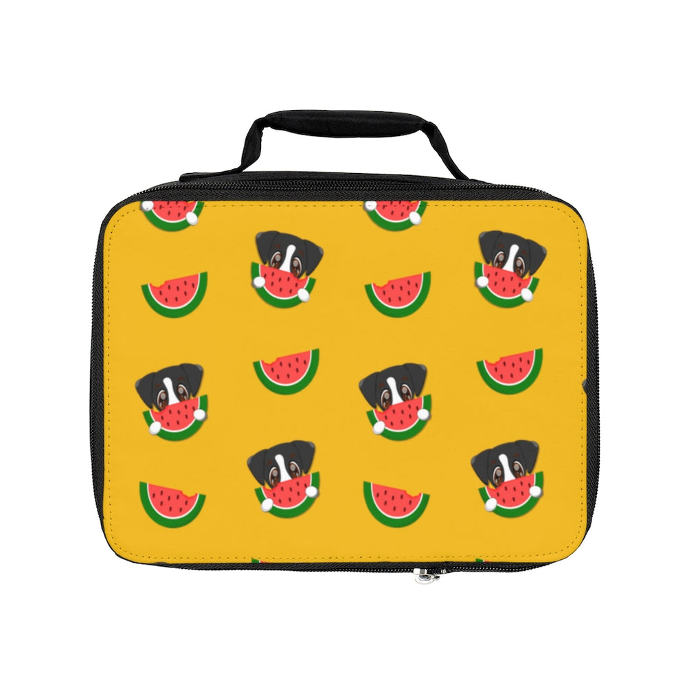 Lunch Bag - Allover Watermelon Print (Yellow)
